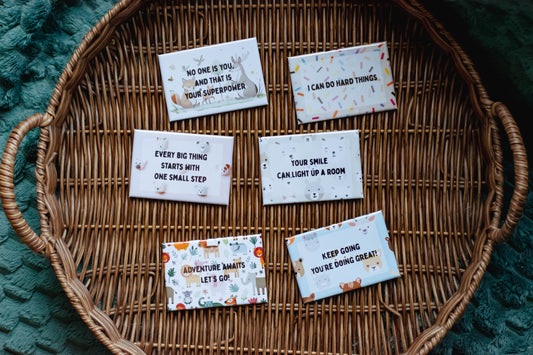 Custom Affirmation Magnets Set of 6